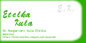 etelka kula business card